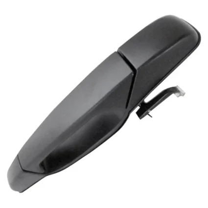 Exterior Door Handle Front Right w/o Key Hole Black Smooth Plastic for Chevrolet Silverado 1500 Silverado 2500 HD Silverado 3500 HD GMC Sierra 1500 Sierra 2500 HD Sierra 3500 HD