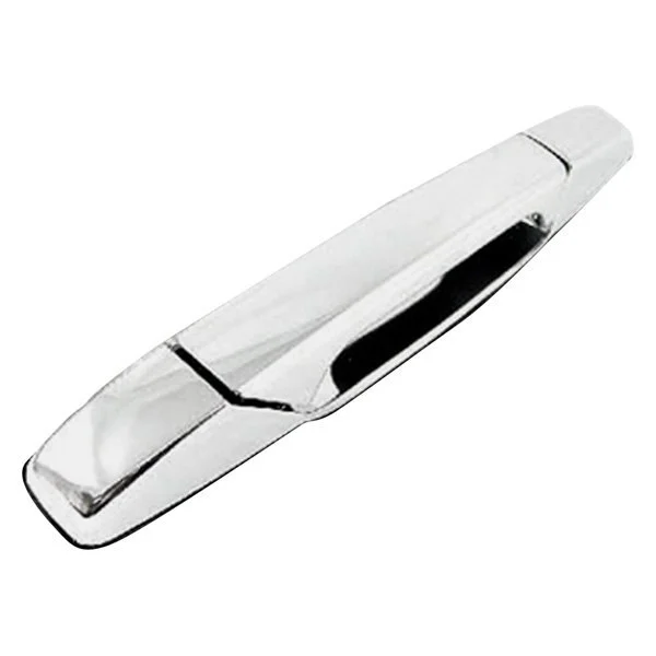 Exterior Door Handle Front Right w/o Key Hole Chrome Plasti for Chevrolet Silverado 1500 2007–2013