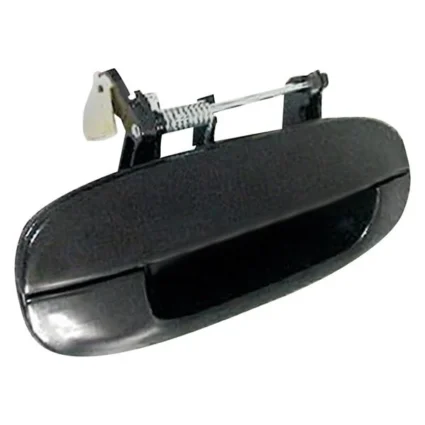 Exterior Door Handle Front Right w/Keyless Entry Textured Black for Chevrolet Trailblazer GMC Envoy