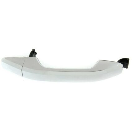 Exterior Door Handle Front Right w/o Key Hole w/Cover Chrome for Chevrolet Silverado 1500 Silverado 1500 LD GMC Sierra 1500 Sierra 1500 Limited