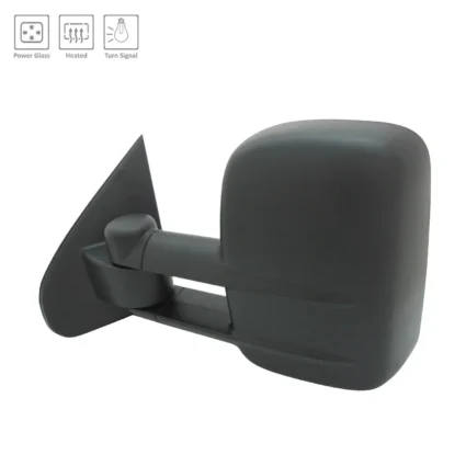 Door Mirror Assembly Left Trailer Tow Type Power w/o Signal Lamps for Chevrolet Silverado 1500 GMC Sierra 1500 Sierra 2500 HD Sierra 3500 HD