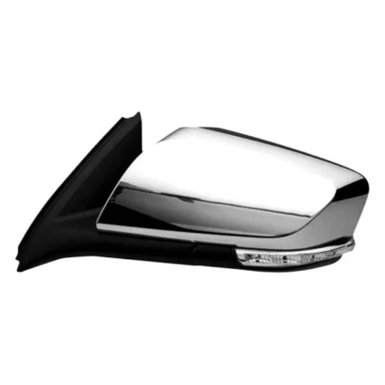 Door Mirror Assembly Left w/Signal Lamps w/o BLIS w/Cover w/o Dimmer Chrome for Chevrolet Impala LT Premier 2014–2020
