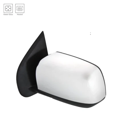 Door Mirror Assembly Left Power Heated 2nd Design Chrome for Chevrolet Colorado GMC Canyon