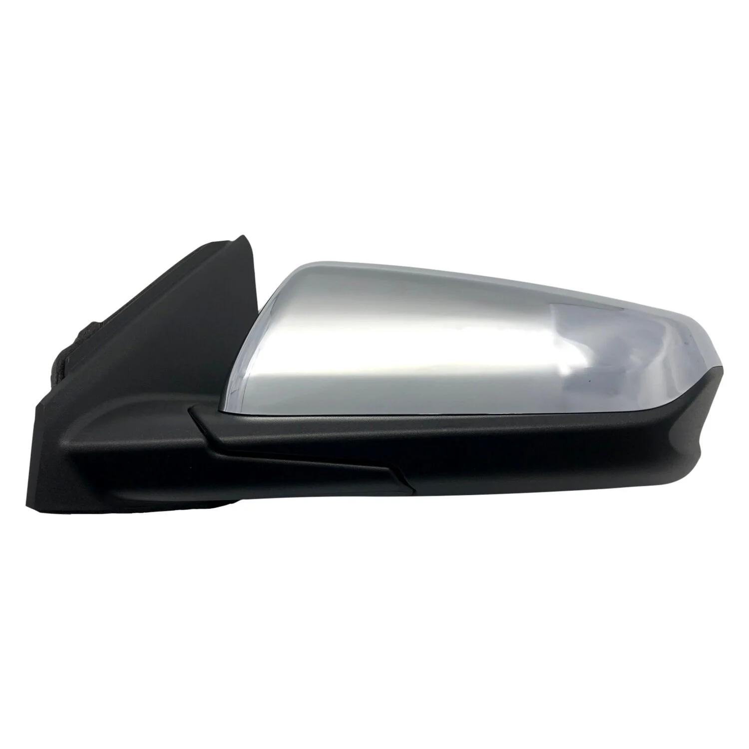 Door Mirror Left w/o Turn Signal Chrome for Chevrolet Equinox GMC Terrain