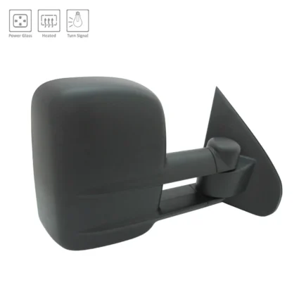 Door Mirror Assembly Right Trailer Tow Type Power w/o Signal Lamps for Chevrolet Silverado 1500 GMC Sierra 1500 Sierra 2500 HD Sierra 3500 HD