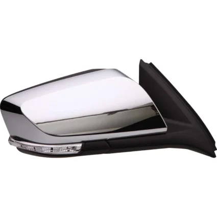 Door Mirror Assembly Right w/Signal Lamps w/o BLIS w/Cover w/o Dimmer Chrome for Chevrolet Impala LT Premier 2014–2020