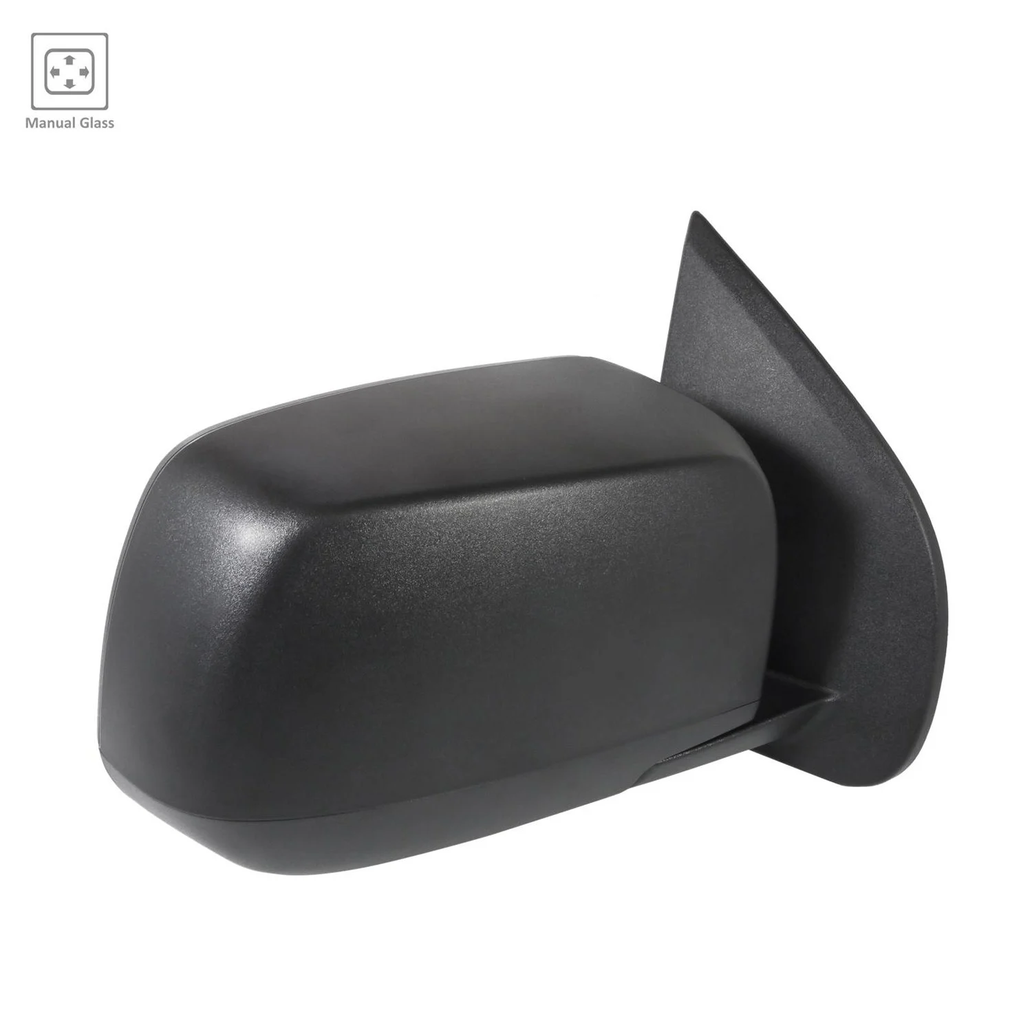 Door Mirror Assembly Right Manual Non-Heated Textured for Chevrolet Colorado GMC Canyon