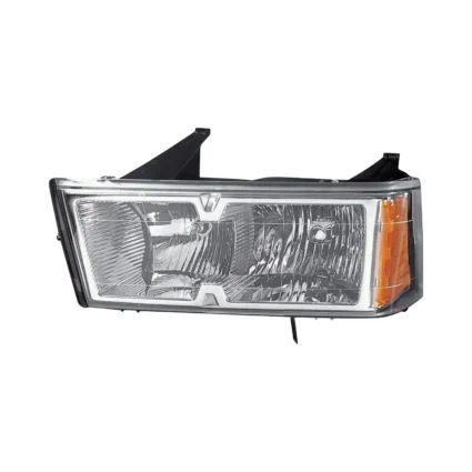 Headlight Assembly Composite Left w/Chrome Bezel Extreme for Chevrolet Colorado 2005–2008