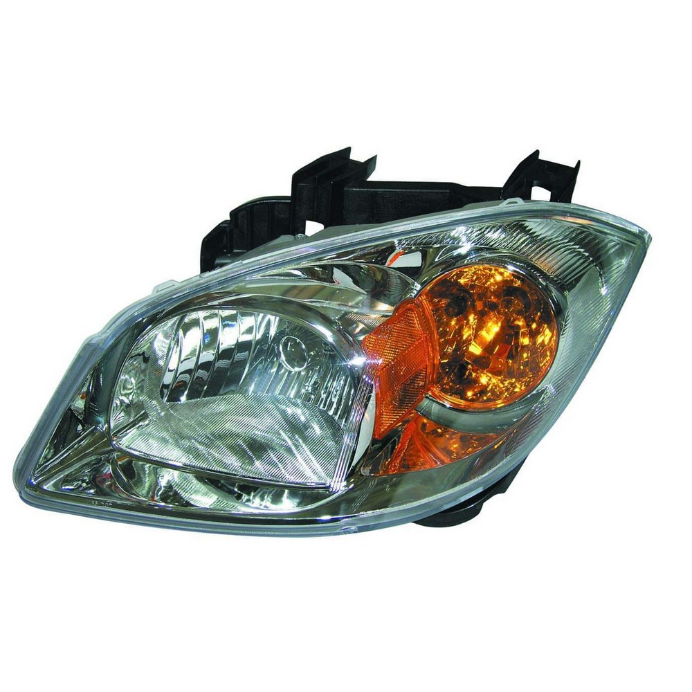 Headlight Assembly Composite Left Clear w/Bracket for Chevrolet Cobalt Base LT LS LTZ 2005–2010