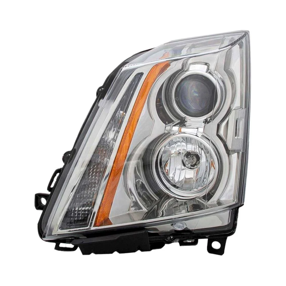 Headlight Assembly Composite Left Halogen CAPA for Cadillac CTS Sedan Wagon Coupe Base Premium Luxury Performance Coupe 3.6L 3.0L 2008–2014