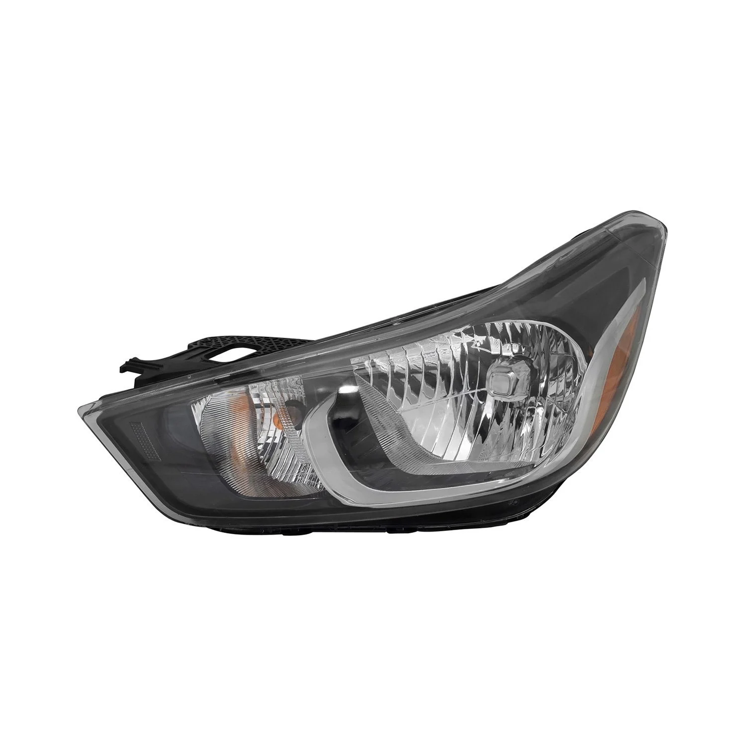 Headlight Assembly Composite Left Halogen w/o Black Trim for Chevrolet Spark 2016–2022