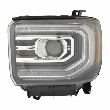 Headlight Assembly Composite Left LED for GMC Sierra 1500 2016–2018