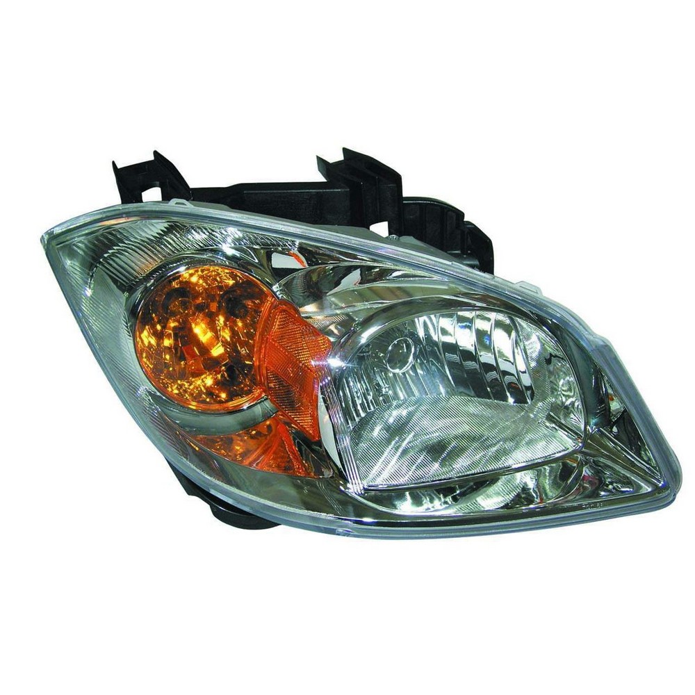 Headlight Assembly Composite Right Clear w/Bracket for Chevrolet Cobalt Base LT LS LTZ 2005–2010