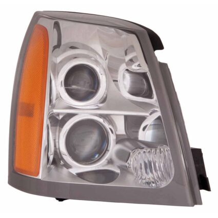 Headlight Assembly Composite Right w/o HID CAPA for Cadillac SRX 2004–2009