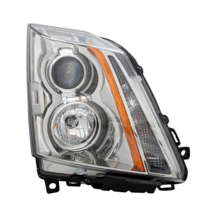 Headlight Assembly Composite Right Halogen CAPA for Cadillac CTS Sedan Wagon Coupe Base Premium Luxury Performance Coupe 3.6L 3.0L 2008–2014