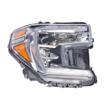 Headlight Assembly Composite Right w/o LED Signal Lamp for GMC Sierra 1500 Sierra 1500 Limited