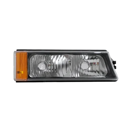 Parking Light Assembly Right w/o Body Cladding Includes Signal/Marker & Running Lamps w/o Bulb or Socket for Chevrolet Avalanche 1500 Avalanche 2500 Silverado 1500 Silverado 1500 Classic Silverado 2500 Silverado 2500 HD Silverado 2500 HD Classic Silverado 3500 Silverado 3500 Classic