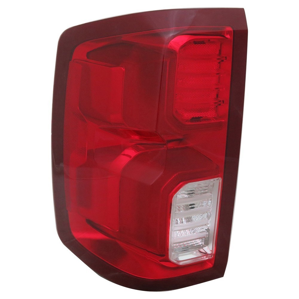 Tail Light Assembly Left w/LED Accent Light w/o Z71 Pkg w/o High Desert Pkg for Chevrolet Silverado 1500 2016–2018