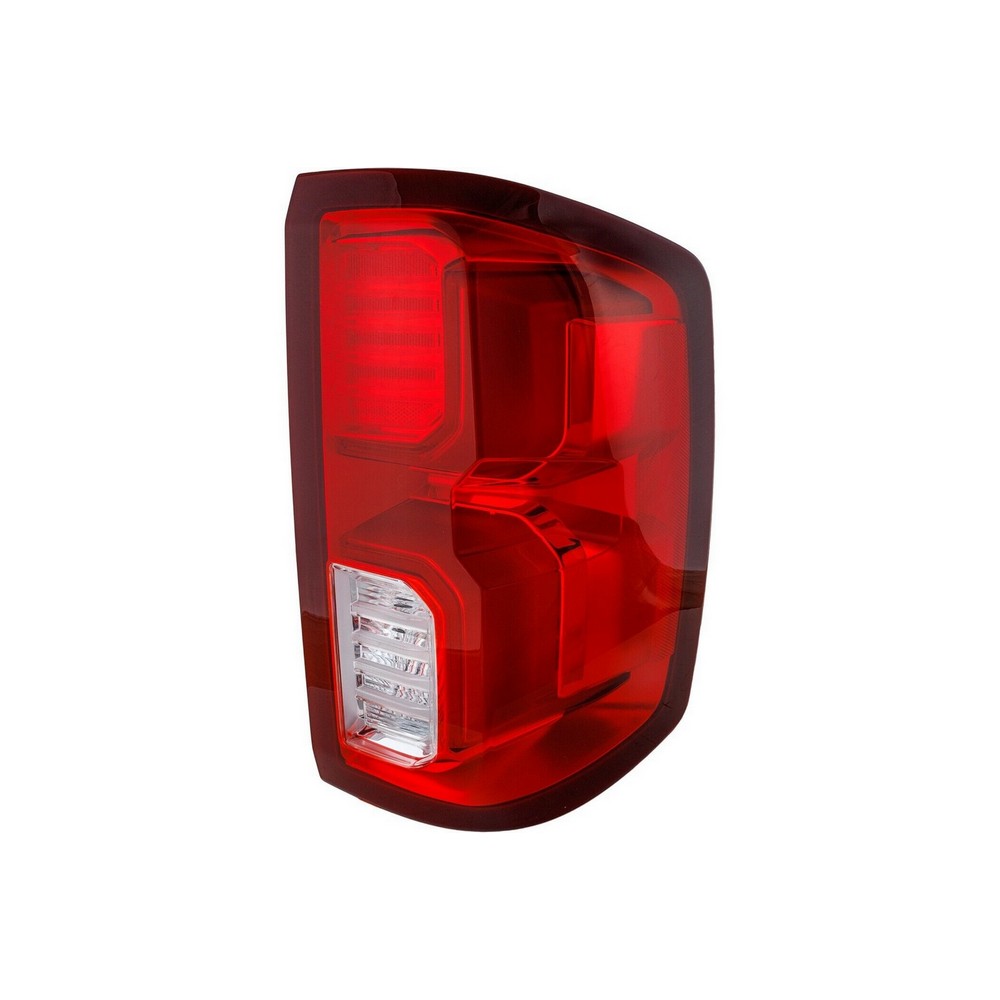 Tail Light Assembly Right w/LED Accent Light w/o Z71 Pkg w/o High Desert Pkg CAPA for Chevrolet Silverado 1500 2016–2018