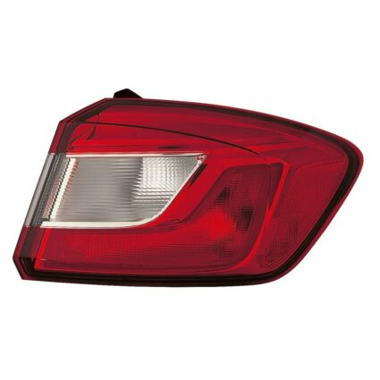Tail Light Assembly Right Outer w/o LED Accent Light CAPA for Chevrolet Cruze Sedan 2017–2019
