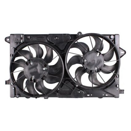 Engine Cooling Fan Assembly Motor/Blade/Shroud Dual Fan Assembly for Buick Allure LaCrosse