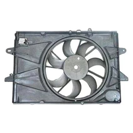 Engine Cooling Fan Assembly Motor/Blade/Shroud/Resistor Assembly for Chevrolet Equinox GMC Terrain