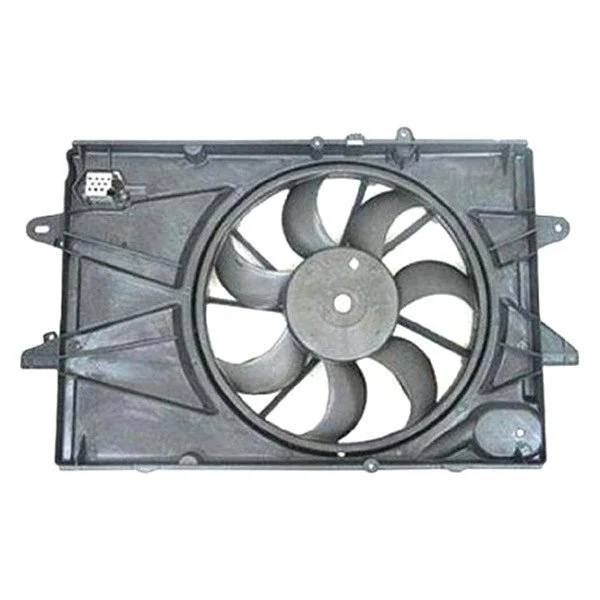 Engine Cooling Fan Assembly Motor/Blade/Shroud/Resistor Assembly for Chevrolet Equinox GMC Terrain