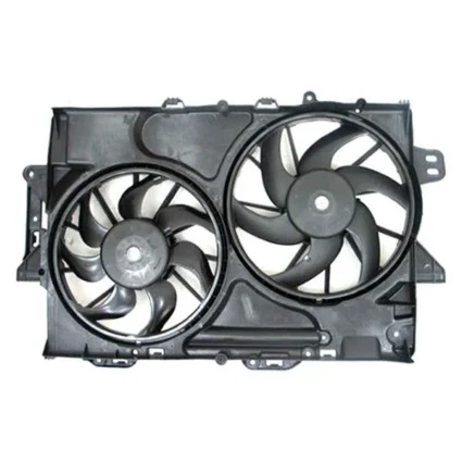 Engine Cooling Fan Assembly Motor/Blade/Shroud Dual Fan Assembly for Chevrolet Equinox GMC Terrain