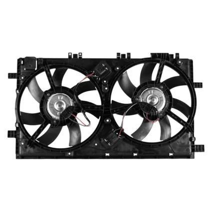 Engine Cooling Fan Assembly 1st Design Motor/Blade/Shroud Dual Fan Assembly for Buick Regal 2011–2012