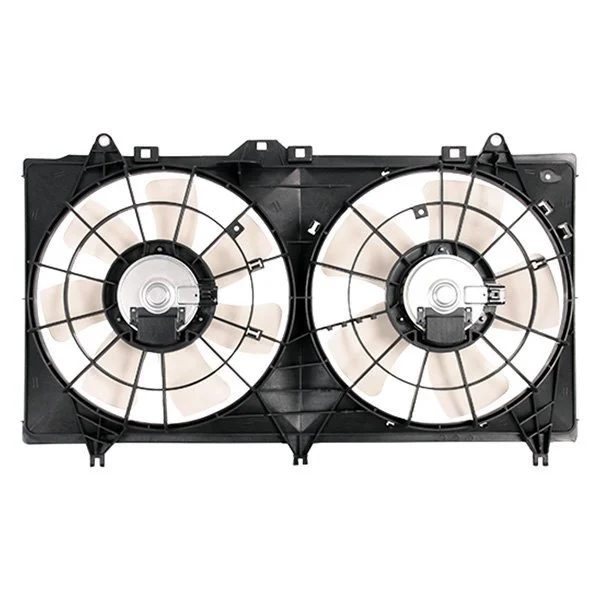 Engine Cooling Fan Assembly w/o Bushing Motor/Blade/Shroud Assy for Chevrolet Camaro 2012–2015