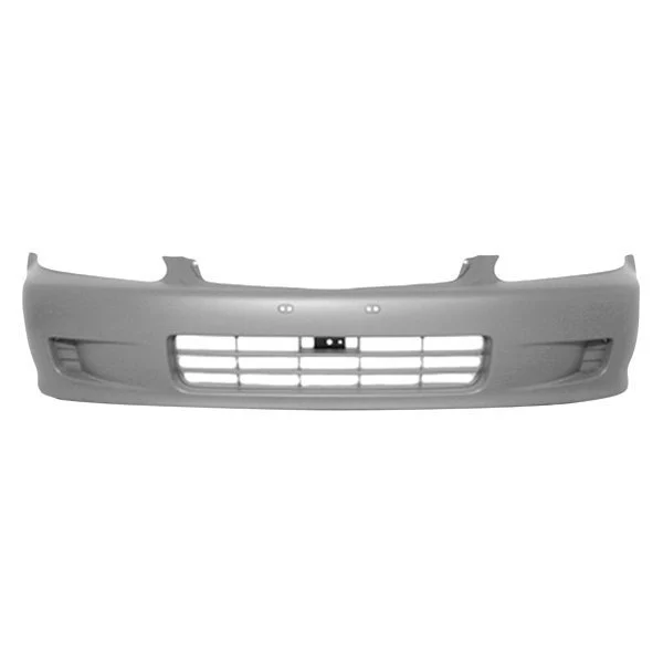 Bumper Cover Front Primed Canada/Japan/USA Built for Honda Civic Hatchback Coupe Sedan 1999–2000