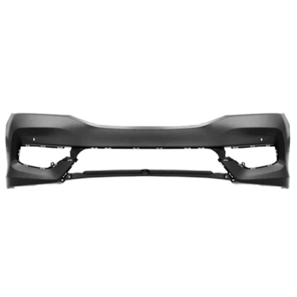 Bumper Cover Front w/Parking Sensors Primed CAPA for Honda Accord Sedan 2016–2017
