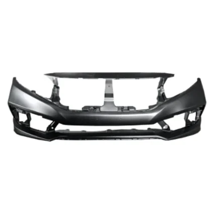 Bumper Cover Front Primed North America Built CAPA for Honda Civic Sedan Coupe LX Sport Plus Sport EX EX-L Touring DX Si 2019–2021