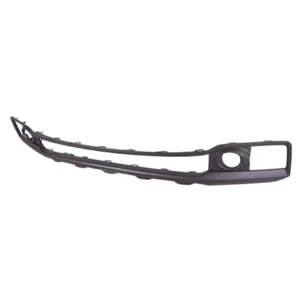 Bumper Insert Front w/o Fog Lamps Center Garnish/Lower Grille Surround Matte Dark Gray for Honda Ridgeline 2017–2020