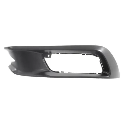 Bumper Insert Front Left Factory Installed Fog Lamp Bezel Crystal Black (Code NH731P) for Honda Civic Sedan 2012