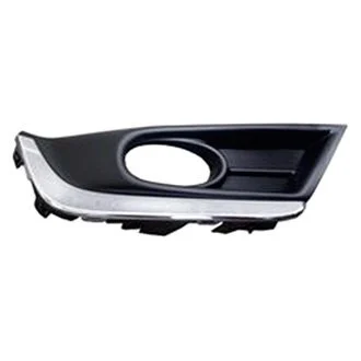 Bumper Insert Front Right Fog Lamp Bezel w/Fog Lamps Chrome Trim for Honda CR-V 2017–2019