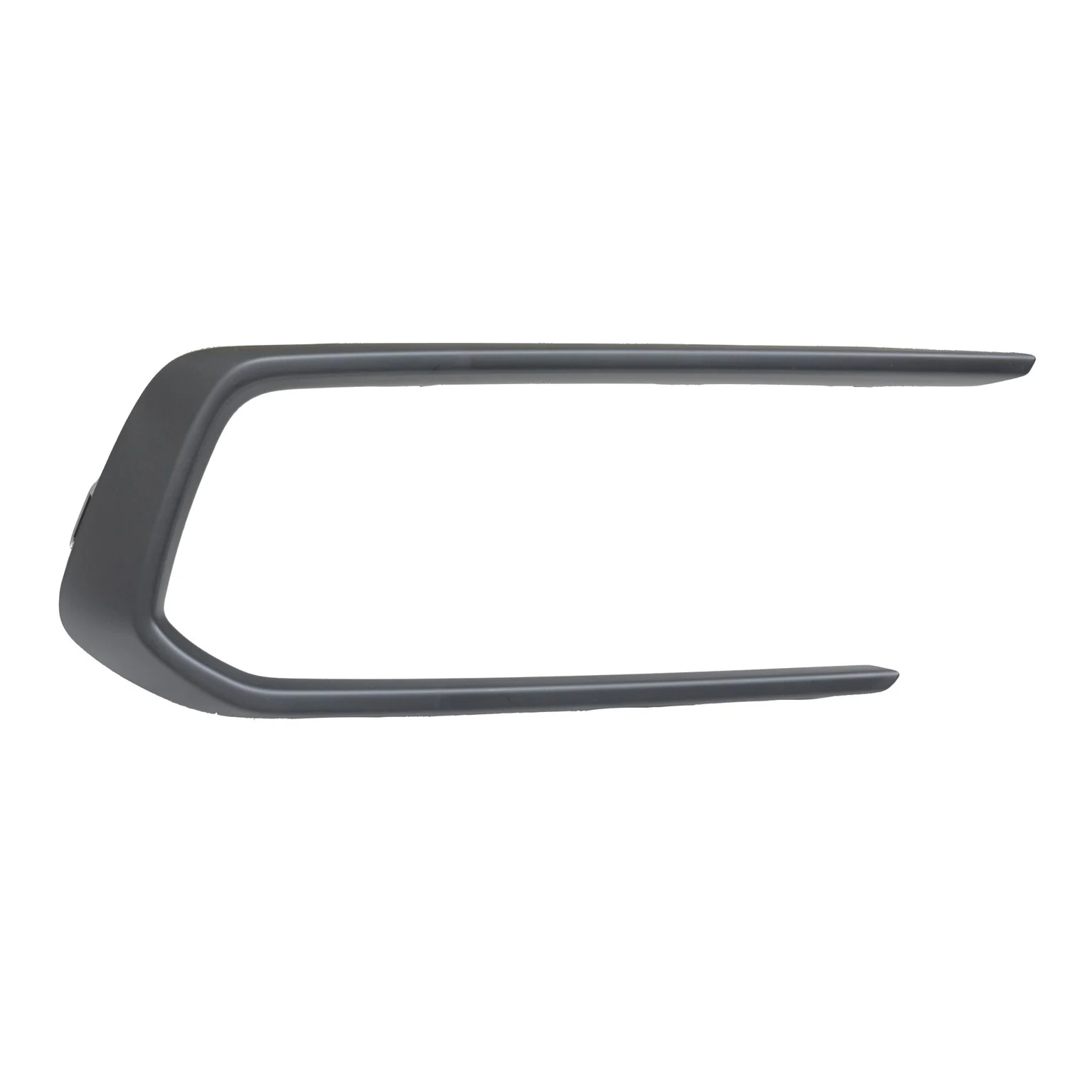 Bumper Cover Molding Front Right Side Garnish Matte Black for Honda Passport 2019–2021
