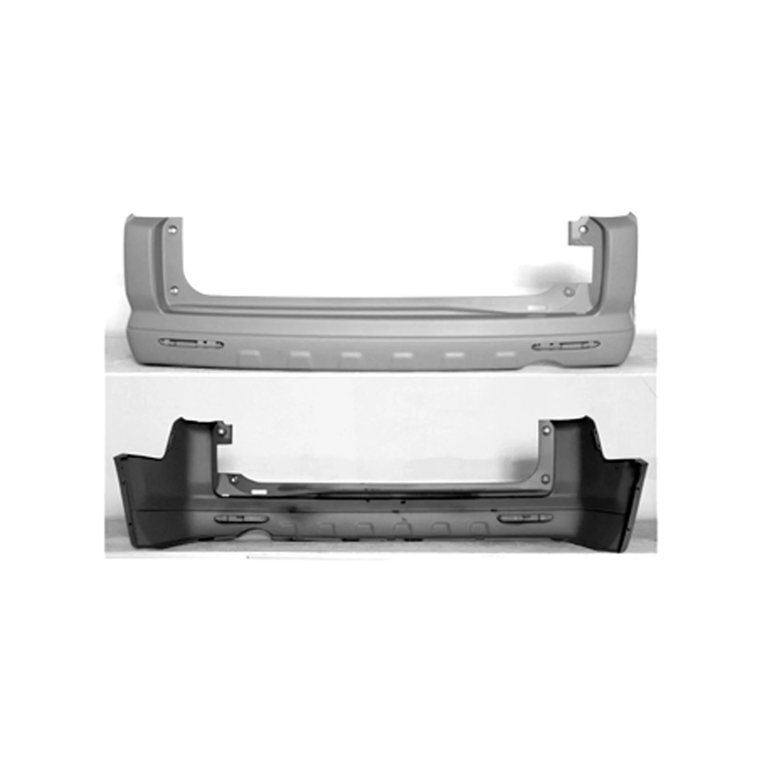 Bumper Cover Rear Primed Japan/UK Built CAPA for Honda CR-V LX EX 2005–2006