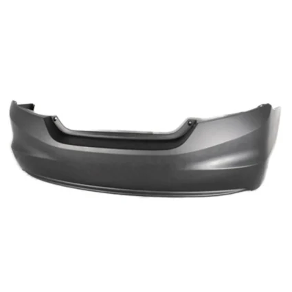 Bumper Cover Rear Primed CAPA for Honda Civic Coupe LX EX DX EX-L GX HF Touring Natural Gas 2012–2013