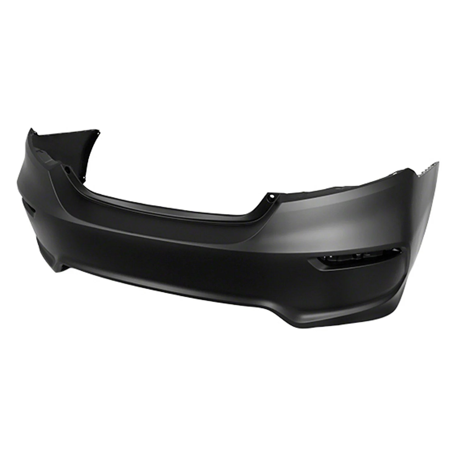 Bumper Cover Rear Primed CAPA for Honda Civic Coupe LX EX Si EX-L Touring DX HF Natural Gas SE 2014–2015