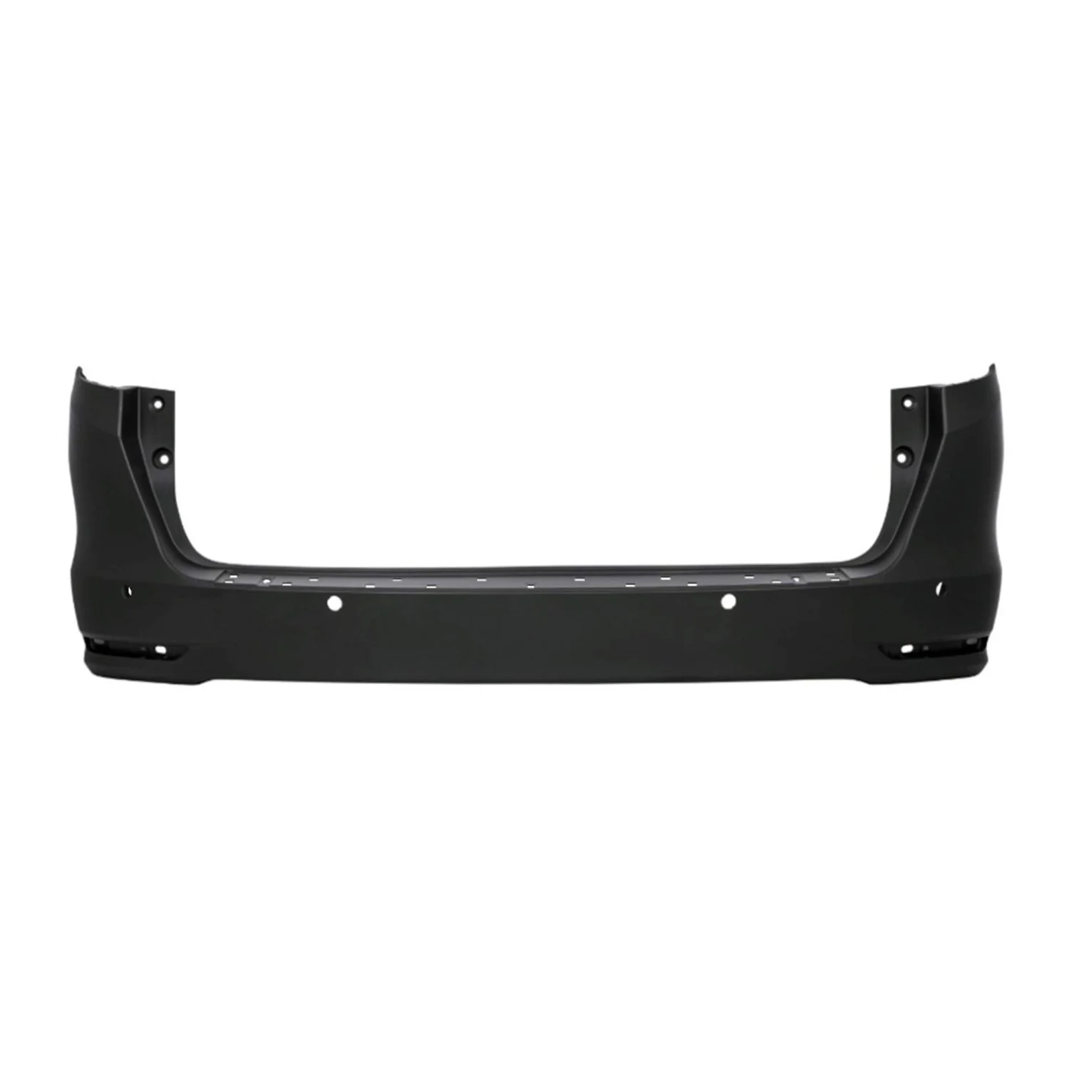Bumper Cover Rear w/Park Assist Primed CAPA for Honda Odyssey Elite Touring Black Edition 2018–2024