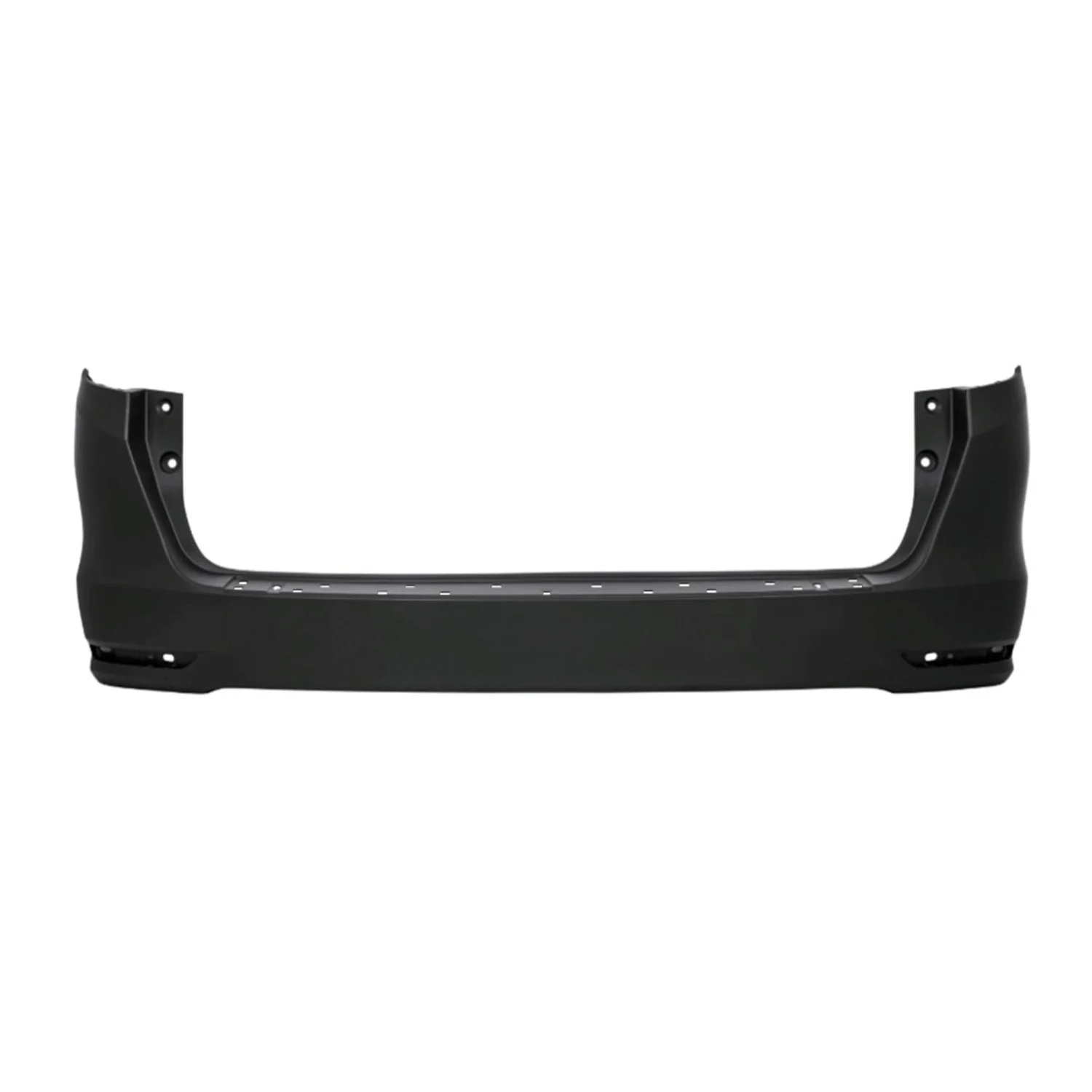 Bumper Cover Rear w/o Parking Sensors Primed CAPA for Honda Odyssey LX EX EX-L 2018–2024