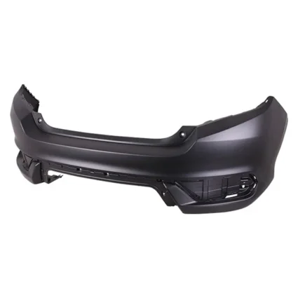 Bumper Cover Rear Primed CAPA for Honda Civic Coupe Si 2017–2020