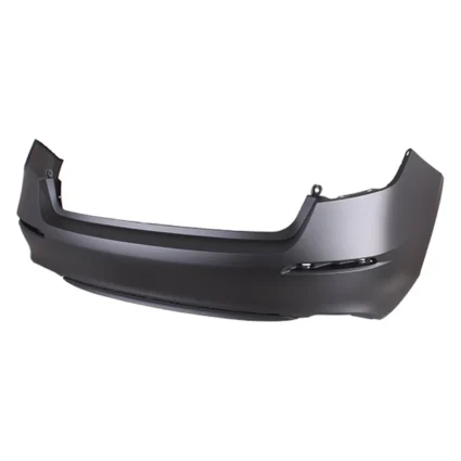 Bumper Cover Rear w/o Parking Sensors Primed CAPA for Honda Civic Sedan LX Sport EX Si 2022–2024