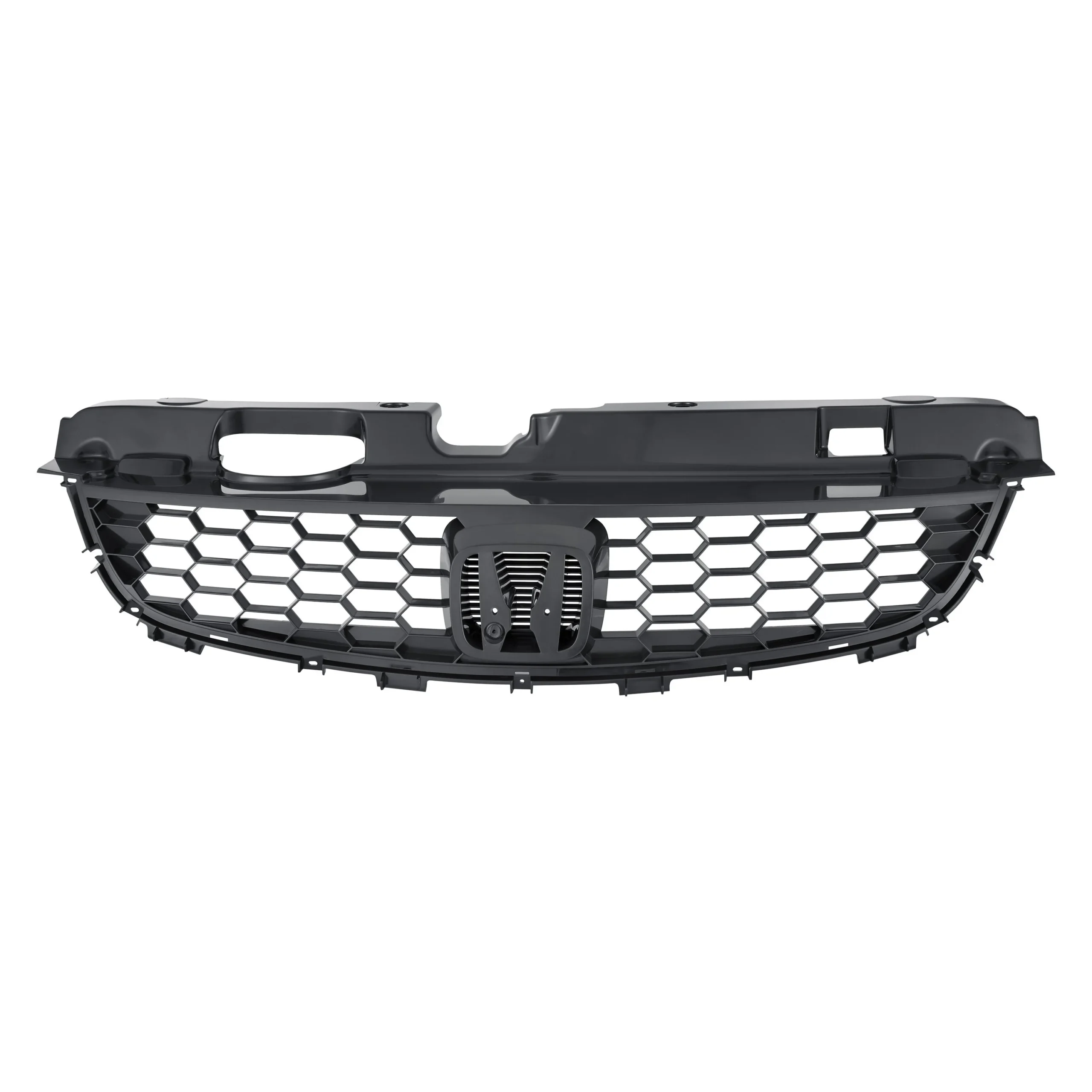 Grille Assembly Matte-Black for Honda Civic Coupe 2004–2005