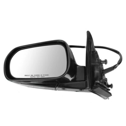 Door Mirror Assembly Left Power Remote Matte Black for Honda Accord Coupe 1998–2002
