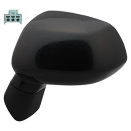 Door Mirror Assembly Left Power Non-Heated for Honda Fit 2007–2008