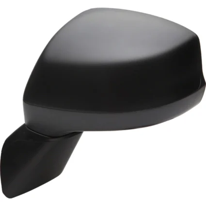 Door Mirror Assembly Left Manual w/Base w/Cover Black for Honda Civic Sedan Coupe 2012–2015