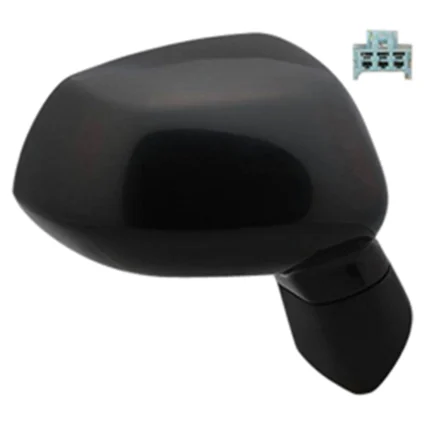 Door Mirror Assembly Right Power Non-Heated for Honda Fit 2007–2008