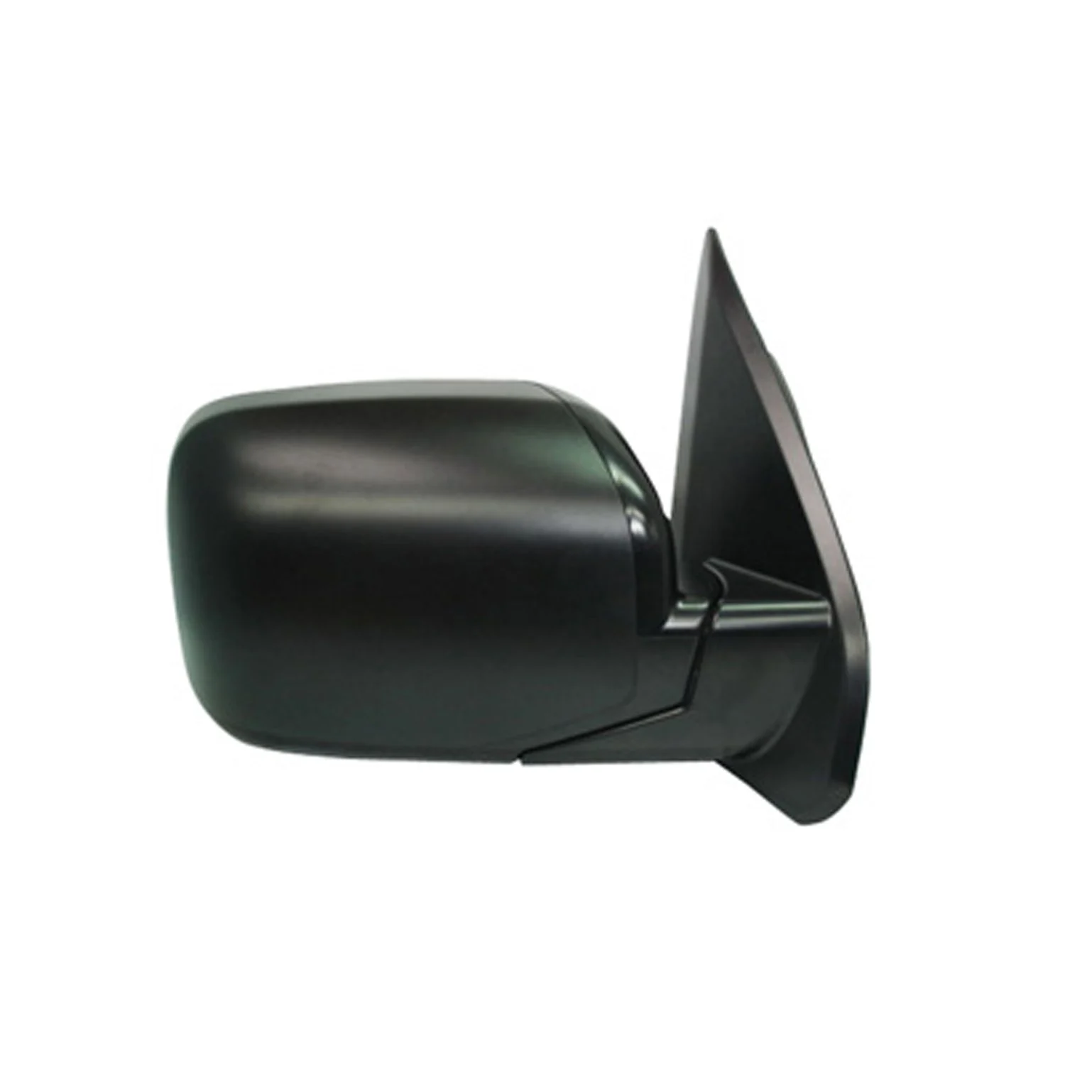 Door Mirror Assembly Right Power Non-Heated w/o Turn Signal Lamps Textured Black for Honda Pilot 2009–2015